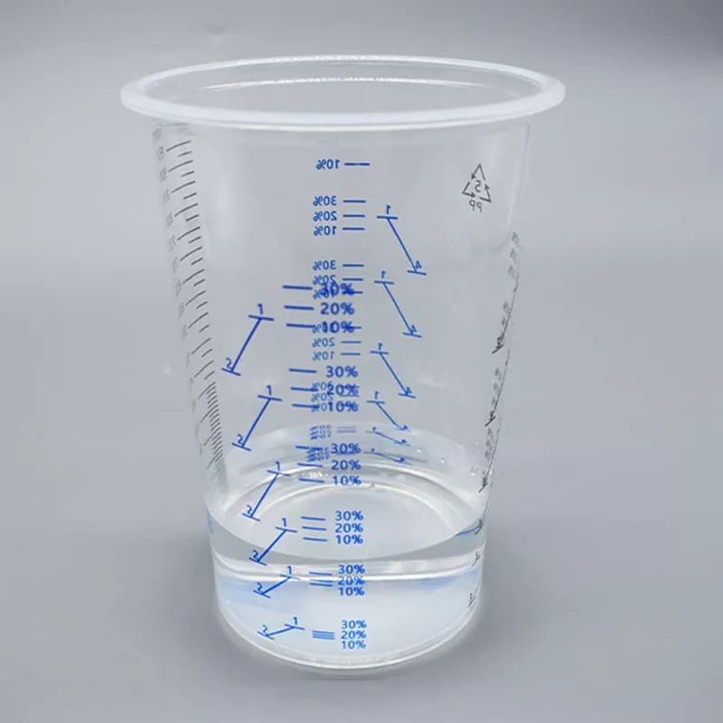 1000ml 일회용 PP 페인트 믹싱 컵