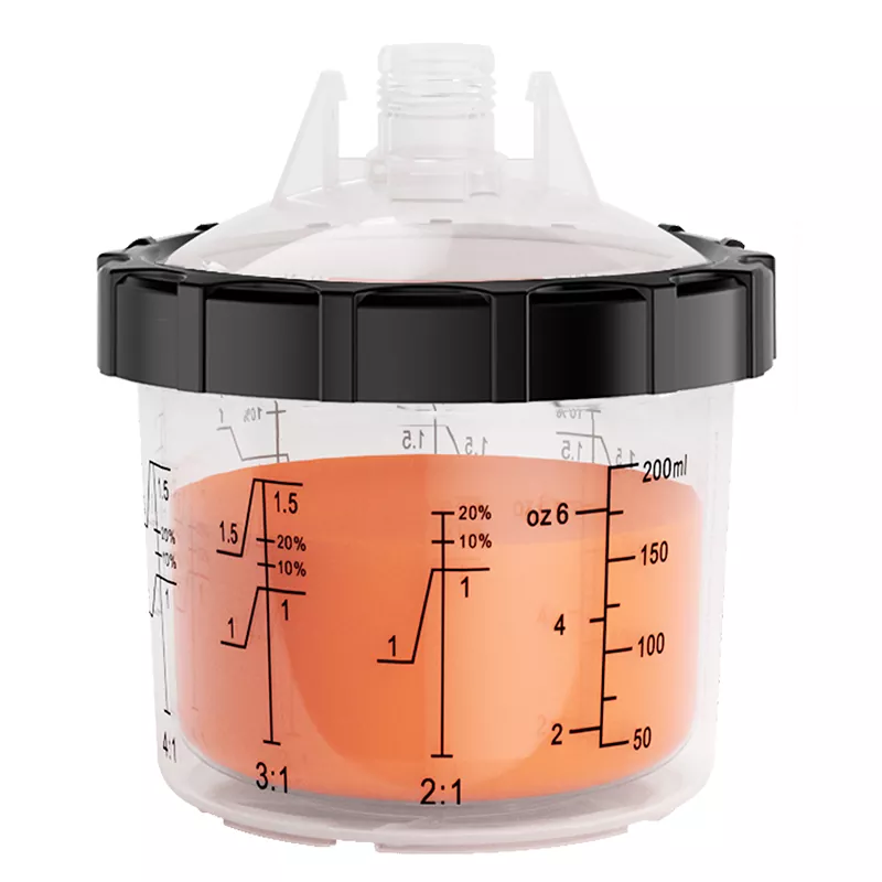 200ml 일회용 페인트 컵 시스템 1.0