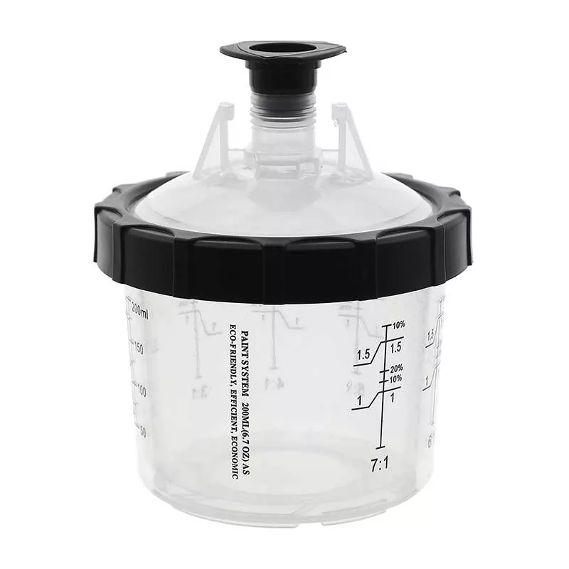 200ml 일회용 페인트 컵 시스템 1.0
