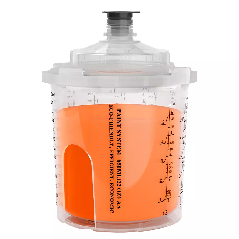 일회용 스프레이 건 컵은 어떻게 페인팅 효율성과 품질을 향상합니까?