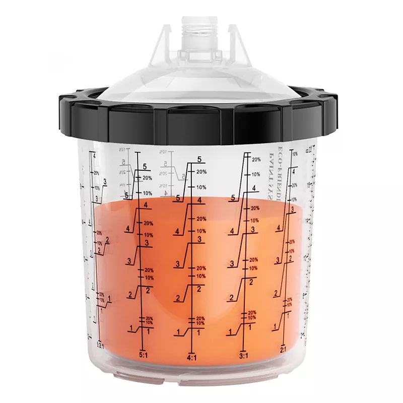 600ml 일회용 페인트 컵 시스템 1.0