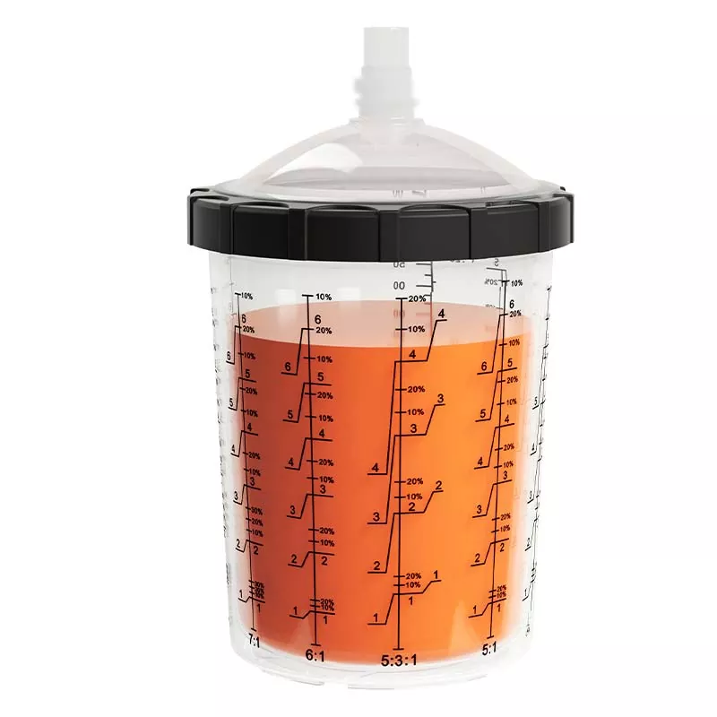 850ML 일회용 페인트 컵 시스템 4.0